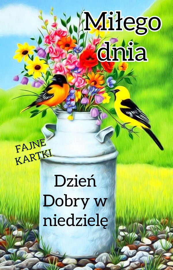 Witam I Pozdrawiam W Niedziel Twoje Karteczki
