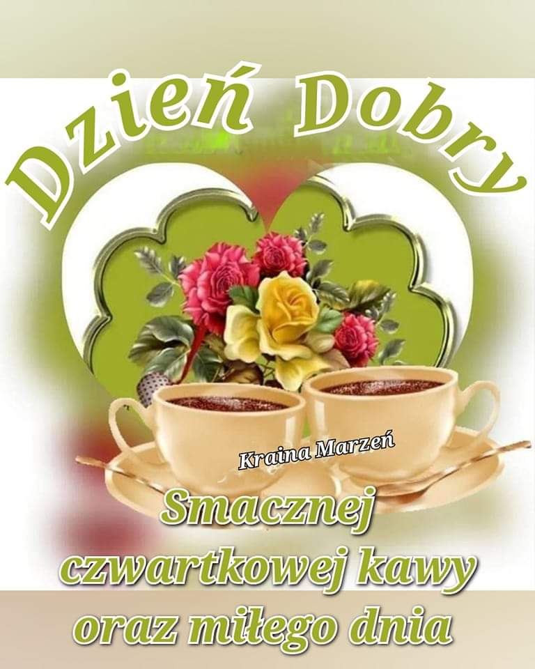 Dzień Dobry W Czwartek Twoje Karteczki